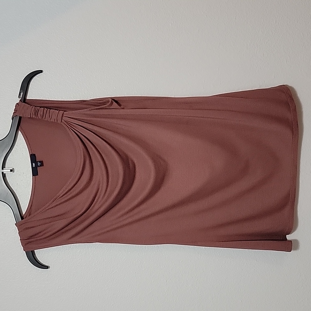 Gap Mauve Tank top with Asymmetrical design, Size XS